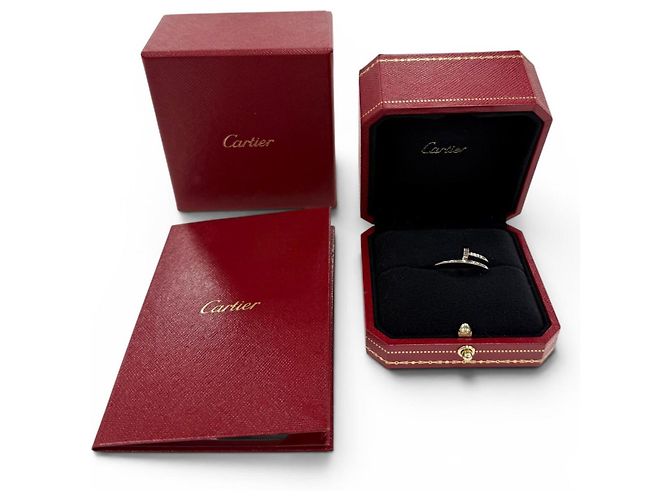 Cartier Juste un Clou SM Ring in Weißgold Golden - Ansicht 2