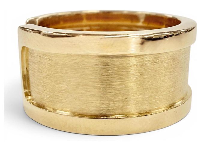 Anello Cartier M39200 C2 con fascia larga in oro giallo D'oro - vista 3