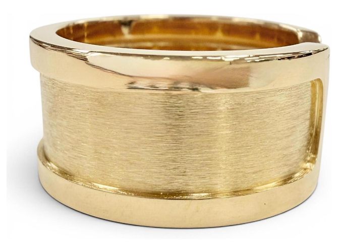 Anello Cartier M39200 C2 con fascia larga in oro giallo D'oro - vista 5