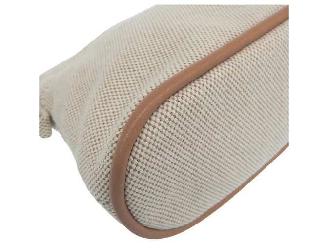 Hermès HERMES Bolide Mini Pouch Beige - vista 4