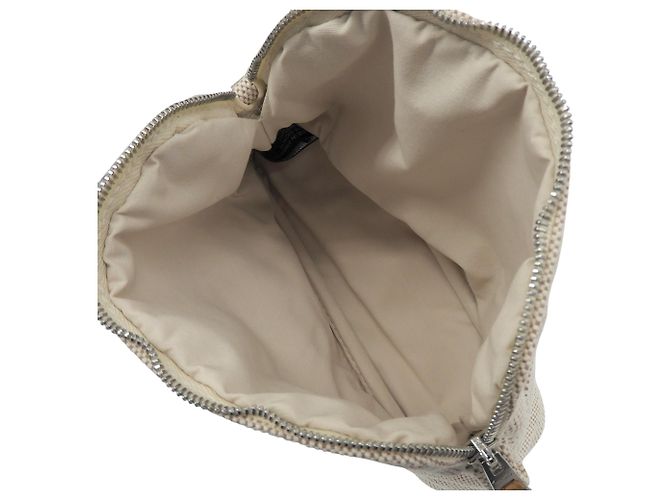Hermès HERMES Bolide Mini Pouch Beige - vista 5