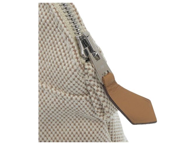 Hermès HERMES Bolide Mini Pouch Beige - vista 6
