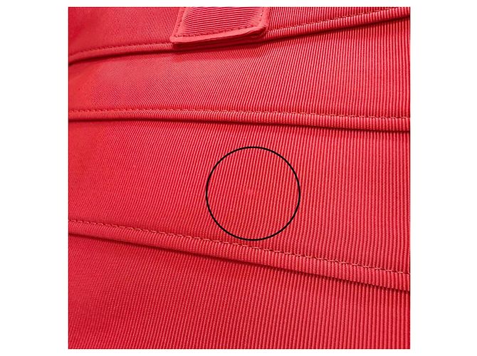 Sac cabas en cuir rouge Salvatore Ferragamo - vue 13