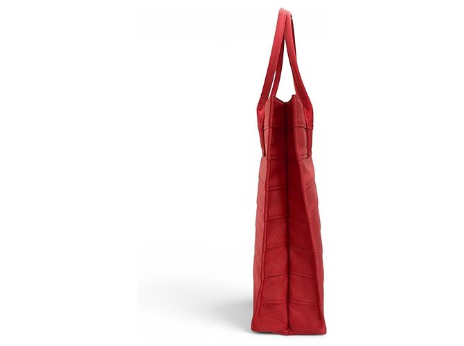 Sac cabas en cuir rouge Salvatore Ferragamo - vue 5