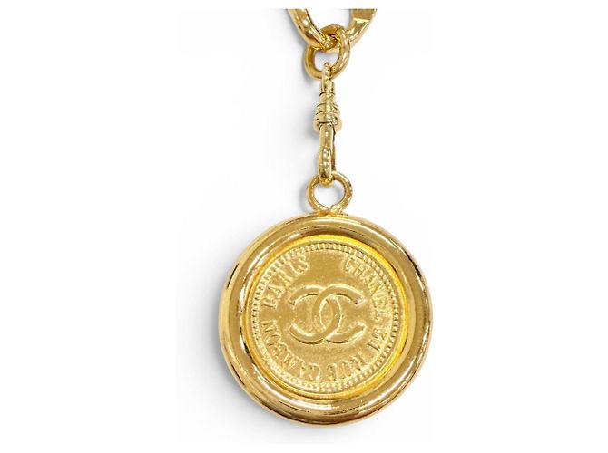 Chanel Vintage Goldene Gliederkette Gürtel - Ansicht 6