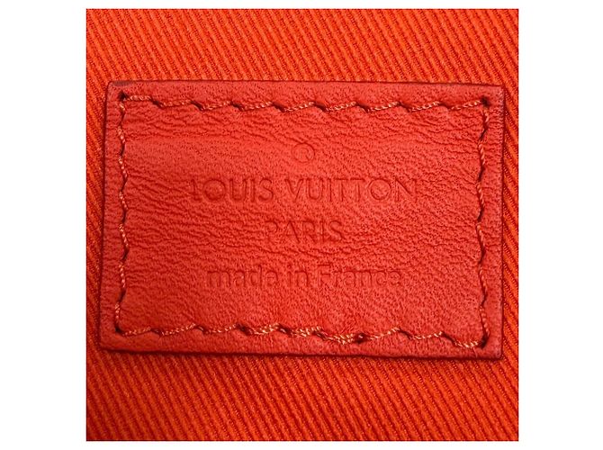 Zaino Louis Vuitton M23764 Christopher MM Rosso - vista 9
