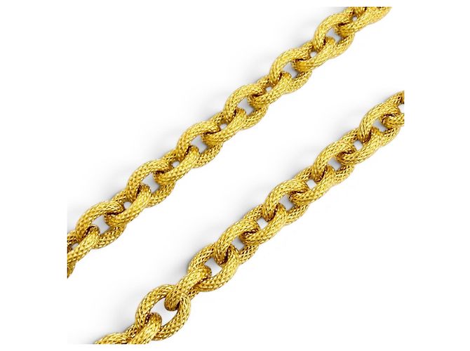 CHANEL Collana Vintage 96A Motivo Cuore Coco Mark D'oro - vista 6