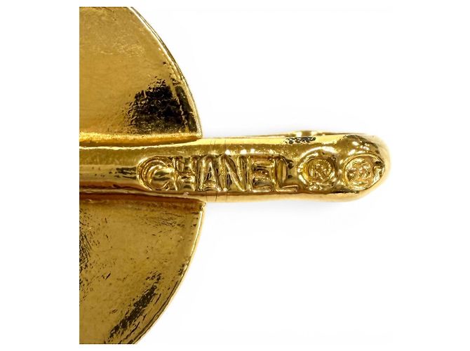 Chanel Vintage Coco Mark Kettengürtel Golden - Ansicht 6