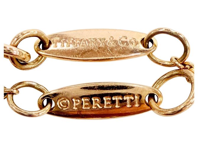 Bracciale con charm Tiffany & Co. in oro rosa con diamante D'oro - vista 5