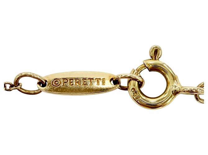Bracciale charm in oro giallo con perla Tiffany & Co. D'oro - vista 3