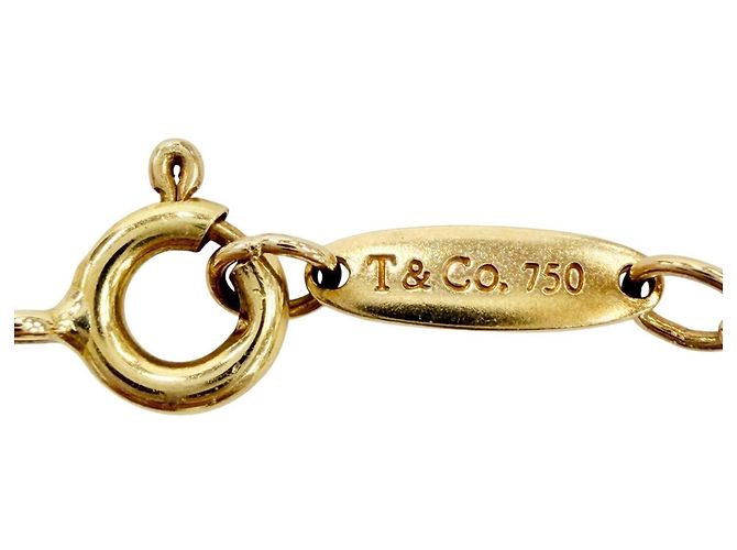 Bracciale charm in oro giallo con perla Tiffany & Co. D'oro - vista 4