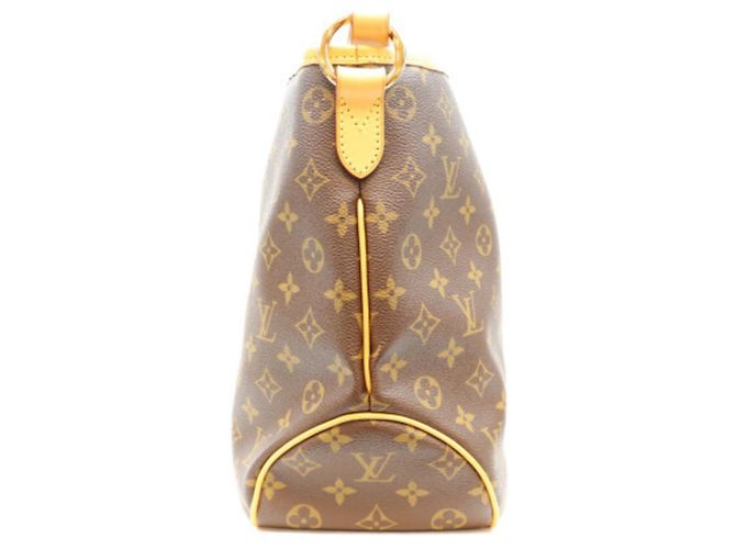 Borsa a Spalla Louis Vuitton Monogram Marron Delightful PM Marrone - vista 2