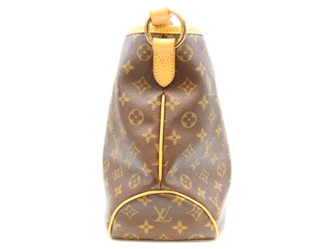 Borsa a Spalla Louis Vuitton Monogram Marron Delightful PM Marrone - vista 4