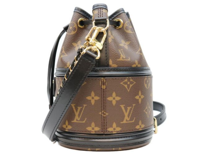 Borsa a tracolla Louis Vuitton Monogram Canoe Marrone - vista 2