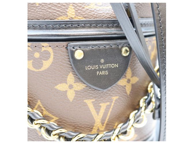 Borsa a tracolla Louis Vuitton Monogram Canoe Marrone - vista 6
