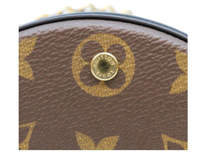 Borsa a tracolla Louis Vuitton Monogram Canoe Marrone - vista 9
