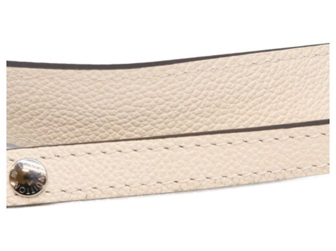 Borsa a tracolla Louis Vuitton Epi Quartz White Marellini Crudo - vista 11