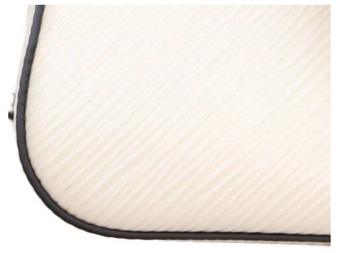 Borsa a tracolla Louis Vuitton Epi Quartz White Marellini Crudo - vista 9