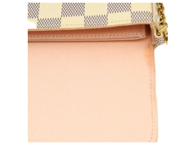 Pochette Félicie Borsa a Spalla Pochette Felicie Damier Azur Louis Vuitton Crudo - vista 10