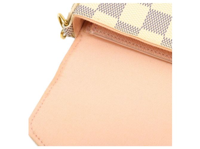 Pochette Félicie Borsa a Spalla Pochette Felicie Damier Azur Louis Vuitton Crudo - vista 11