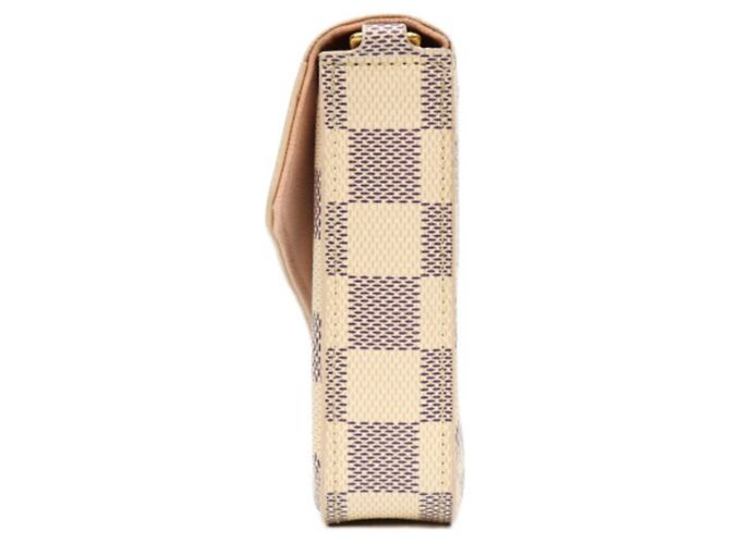 Pochette Félicie Borsa a Spalla Pochette Felicie Damier Azur Louis Vuitton Crudo - vista 2