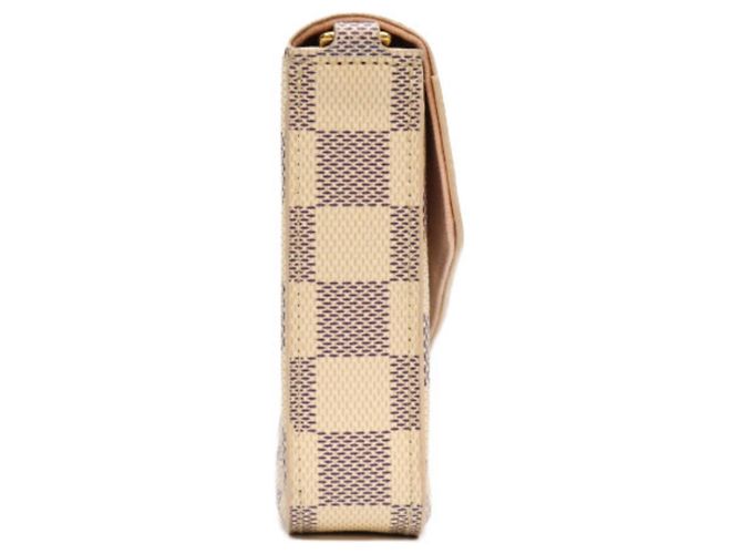 Pochette Félicie Borsa a Spalla Pochette Felicie Damier Azur Louis Vuitton Crudo - vista 4