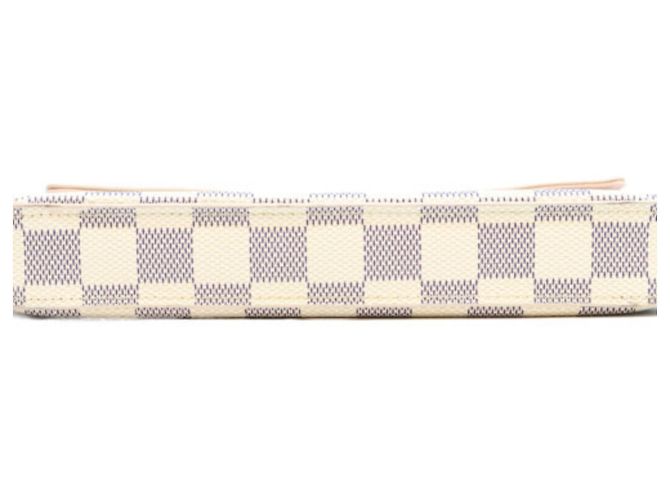 Pochette Félicie Borsa a Spalla Pochette Felicie Damier Azur Louis Vuitton Crudo - vista 5