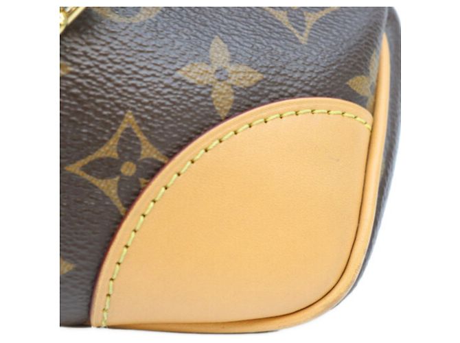 Louis Vuitton Monogram Boulogne PM Schultertasche Braun - Ansicht 13