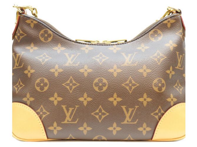 Louis Vuitton Monogram Boulogne PM Schultertasche Braun - Ansicht 3