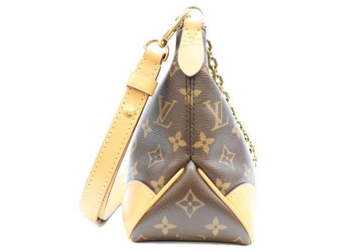 Louis Vuitton Monogram Boulogne PM Schultertasche Braun - Ansicht 4