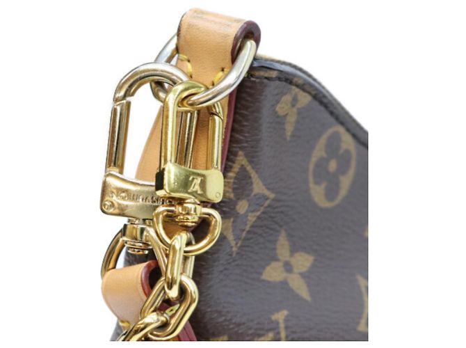 Louis Vuitton Monogram Boulogne PM Schultertasche Braun - Ansicht 6