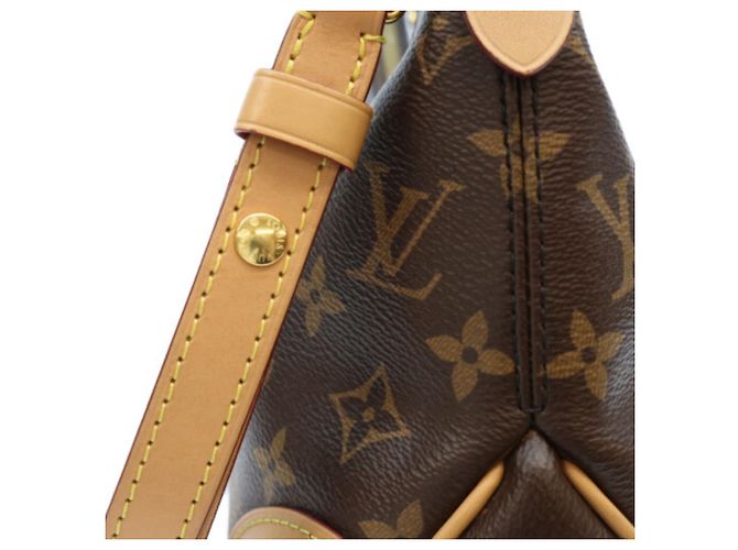 Louis Vuitton Monogram Boulogne PM Schultertasche Braun - Ansicht 8
