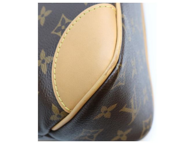 Louis Vuitton Monogram Boulogne PM Schultertasche Braun - Ansicht 9