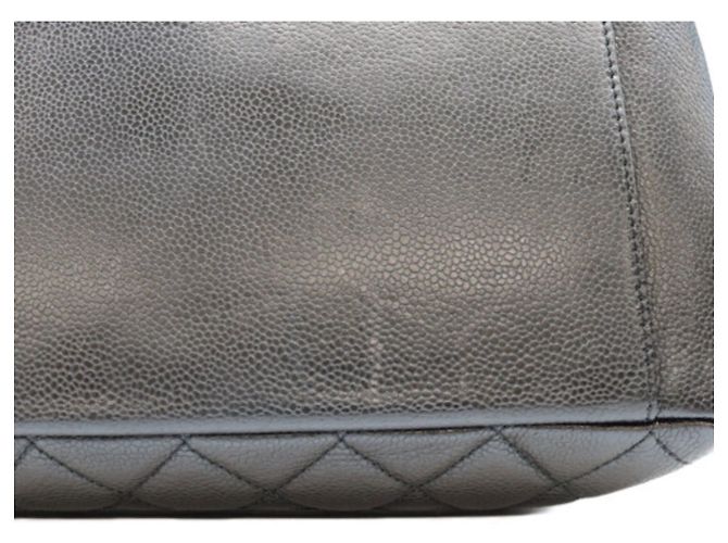 Borsa Tote Chanel A50995 Caviar GST - Nero - vista 6
