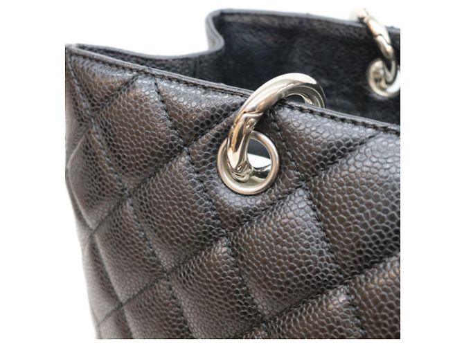 Borsa Tote Chanel A50995 Caviar GST - Nero - vista 7