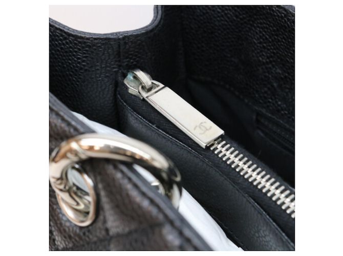 Borsa Tote Chanel A50995 Caviar GST - Nero - vista 8