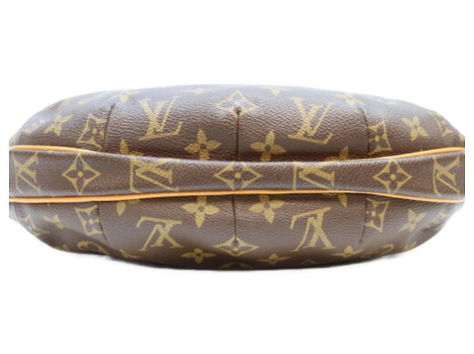 Borsa a Spalla Louis Vuitton Monogram Croissant MM Marrone - vista 5