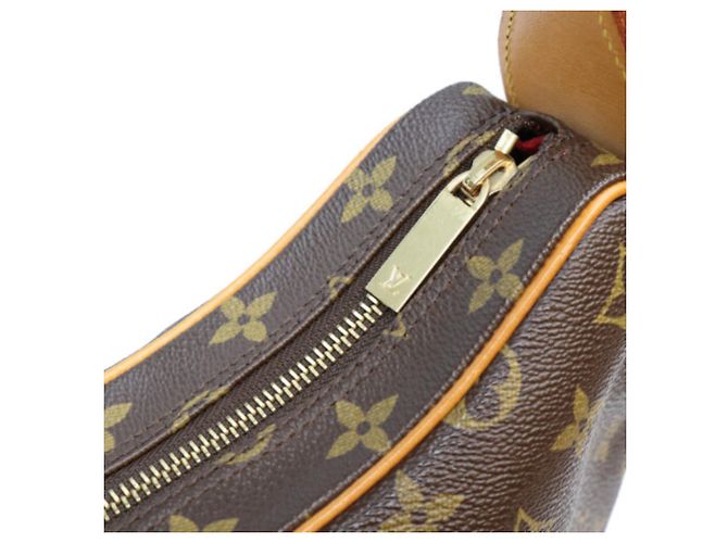 Borsa a Spalla Louis Vuitton Monogram Croissant MM Marrone - vista 6
