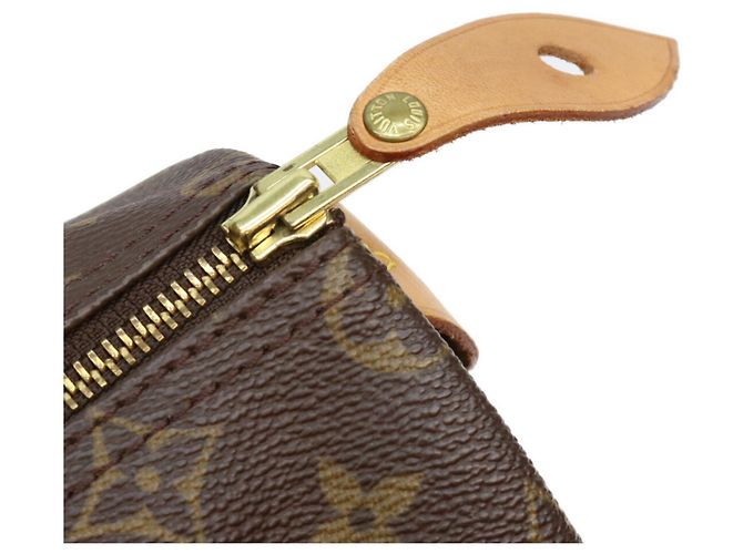 Borsa Boston Louis Vuitton Monogram Speedy 25 Marrone - vista 8
