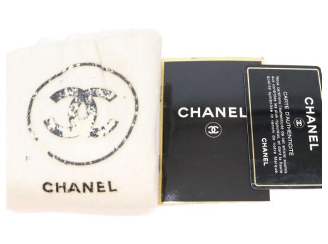 CHANEL Borsa a tracolla in pelle di agnello trapuntata con doppia patta nera Nero - vista 18