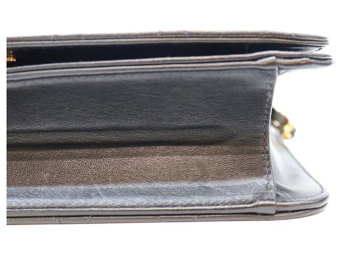 Chanel A03568 Borsa a Spalla Full Flap in Agnello Nero - vista 6