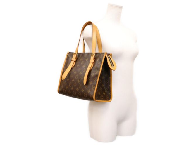 Borsa a tracolla Louis Vuitton Monogram Popincourt O Marrone - vista 19