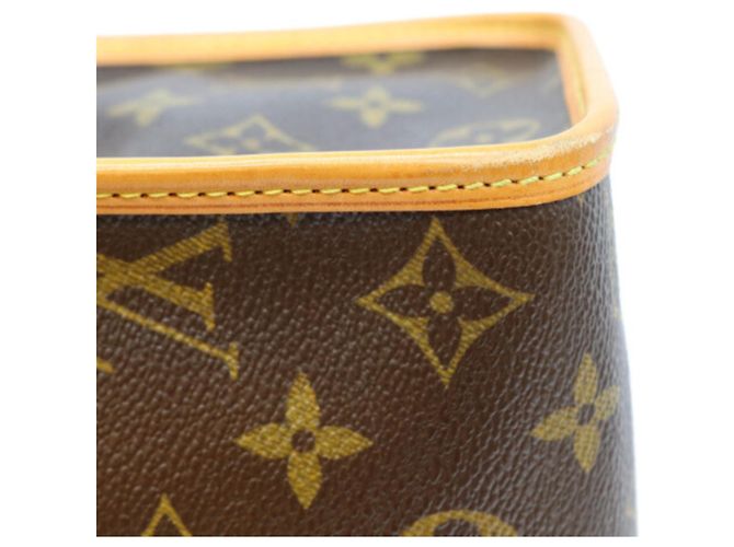 Borsa a tracolla Louis Vuitton Monogram Popincourt O Marrone - vista 7