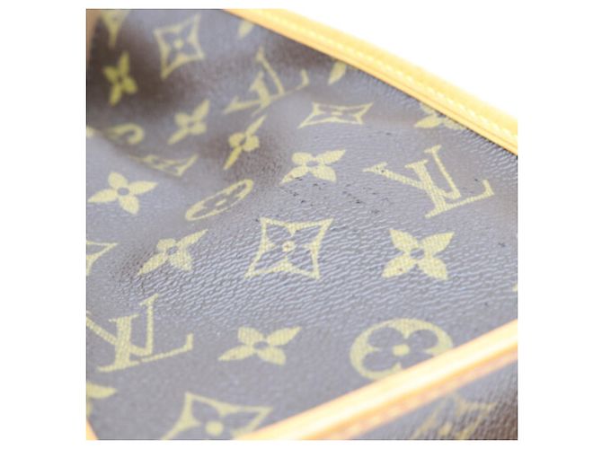 Borsa a tracolla Louis Vuitton Monogram Popincourt O Marrone - vista 8