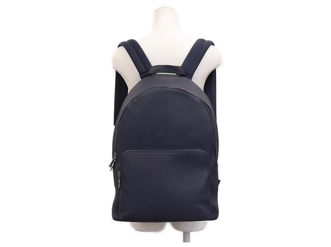 Louis Vuitton Navy Aerogram Discovery Work Backpack Navy blue - view 15