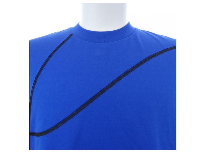 Louis Vuitton NBA Baumwoll-T-Shirt Blau - Ansicht 5