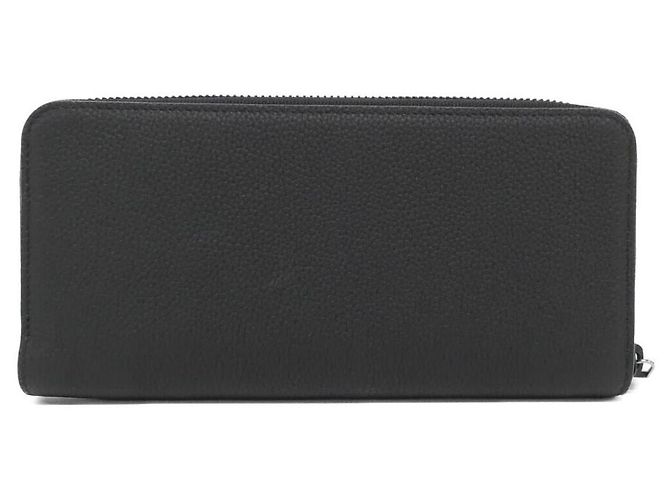 Zippy Cartera larga Louis Vuitton LV Aerogram en piel de becerro Waxi Negro - vista 2