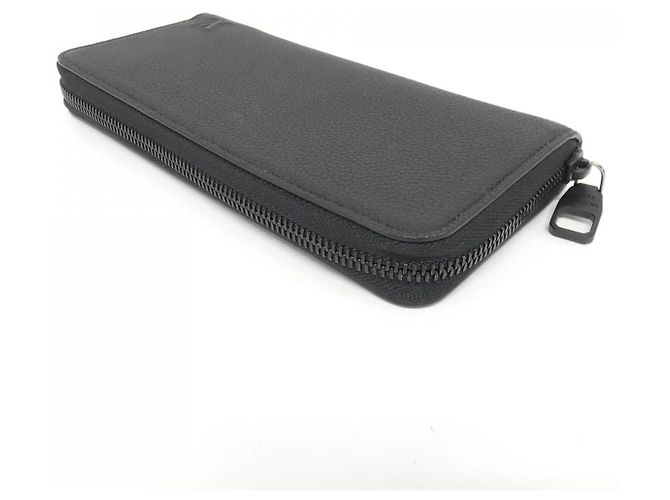 Zippy Cartera larga Louis Vuitton LV Aerogram en piel de becerro Waxi Negro - vista 3