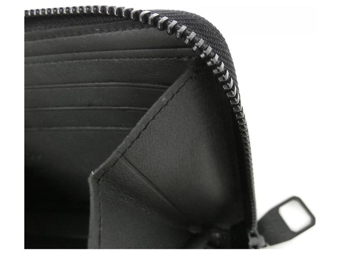 Zippy Cartera larga Louis Vuitton LV Aerogram en piel de becerro Waxi Negro - vista 7
