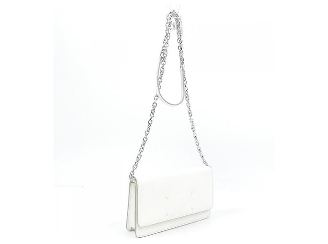 Maison Martin Margiela Cartera Maison Margiela S56UI0147 Blanco - vista 2